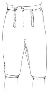 men's 19th century breeches