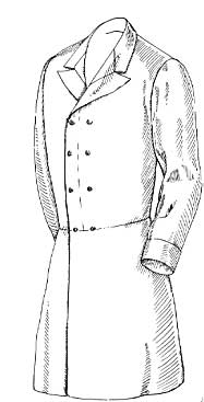 Early Victorian men's frockcoat