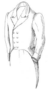 Regency men's dresscoat