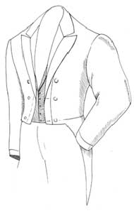 Civil War period  men's Dresscoat