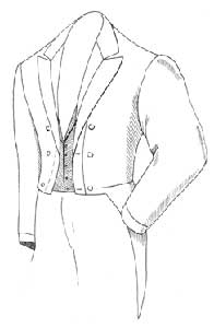 Late Victorian men's evening wear