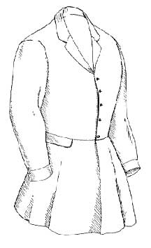Early Victorian single breasted  frockcoat
