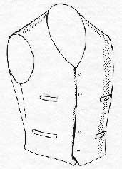 Late Victorian men's waistcoat