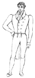 Regency men's dresscoat